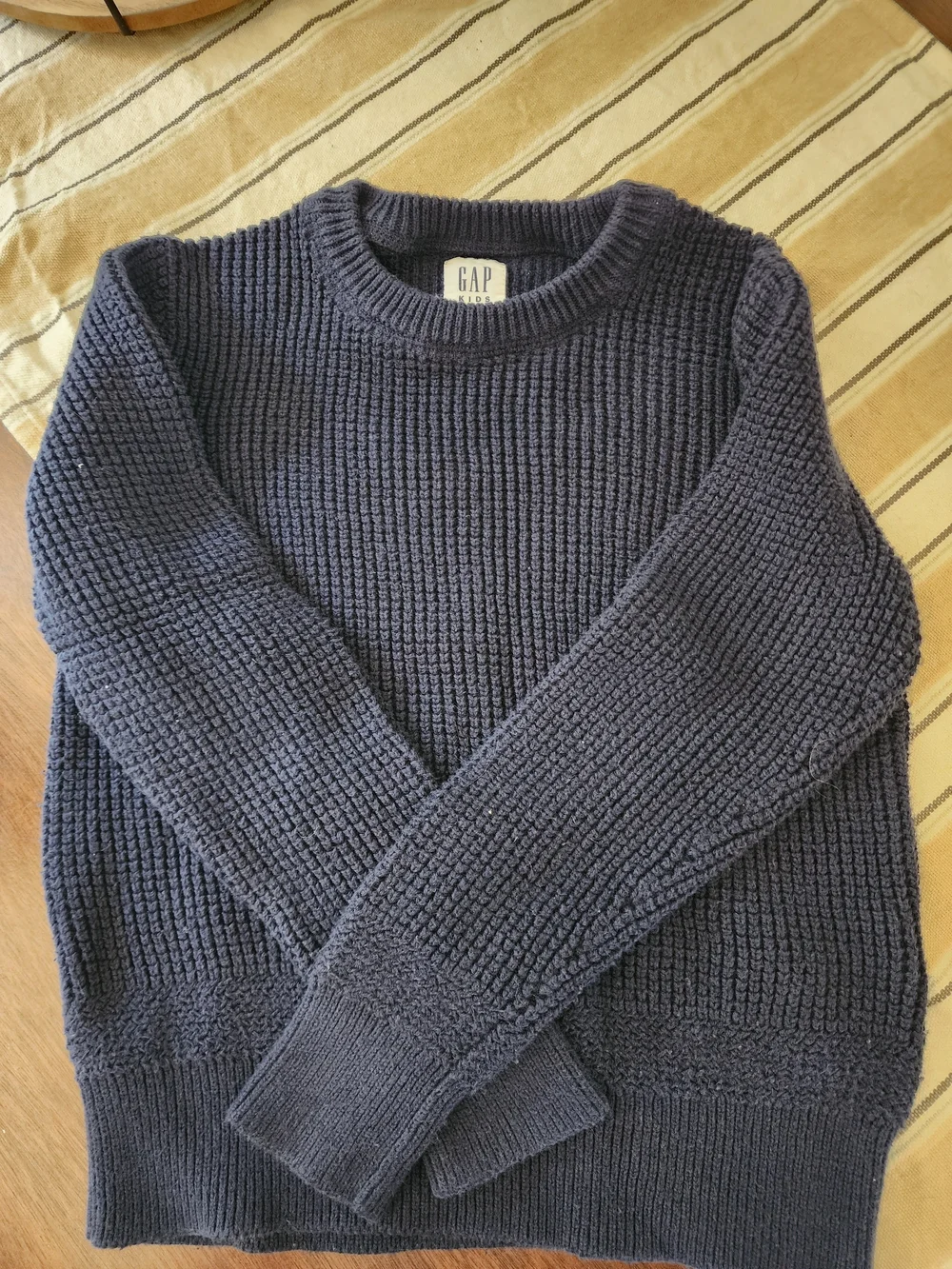 GAP Boys's Navy Blue Crewneck Sweater